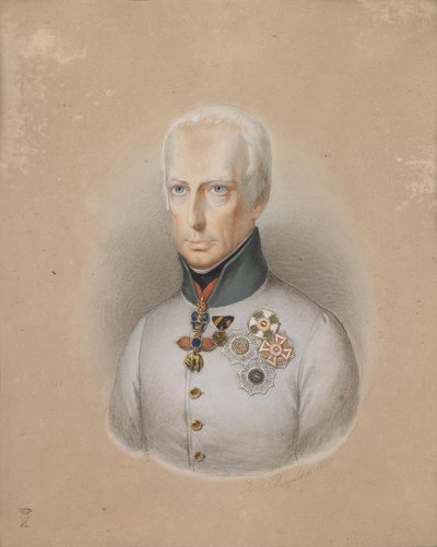 Emperor Franz I of Austria by Ignaz Rungaldier